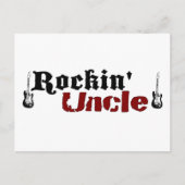 Rockin Uncle Postkarte (Vorderseite)