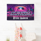 Rockin Vaporwave Party Banner (Insitu)