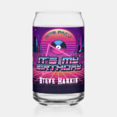 Rockin Vaporwave Party Dosenglas (Rückseite)