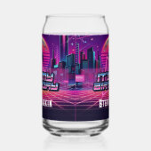 Rockin Vaporwave Party Dosenglas (Rechts)