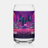 Rockin Vaporwave Party Dosenglas (Links)