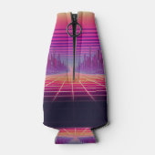 Rockin Vaporwave Party Flaschenkühler (Rückseite)