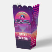 Rockin Vaporwave Party Geschenkschachtel (Rückseite)