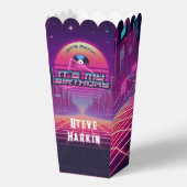 Rockin Vaporwave Party Geschenkschachtel (Vorderseite)