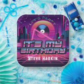 Rockin Vaporwave Party Pappteller (Party)