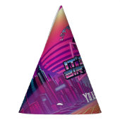 Rockin Vaporwave Party Partyhütchen (Links)