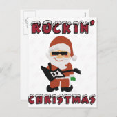 Rockin Weihnachten coole Sankt (Vorne/Hinten)