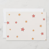 Rockin Weihnachtsbaum Hippie Geburtstags-Foto Einladung (Rückseite)