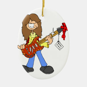 Rockin WeihnachtsTyp Keramik Ornament