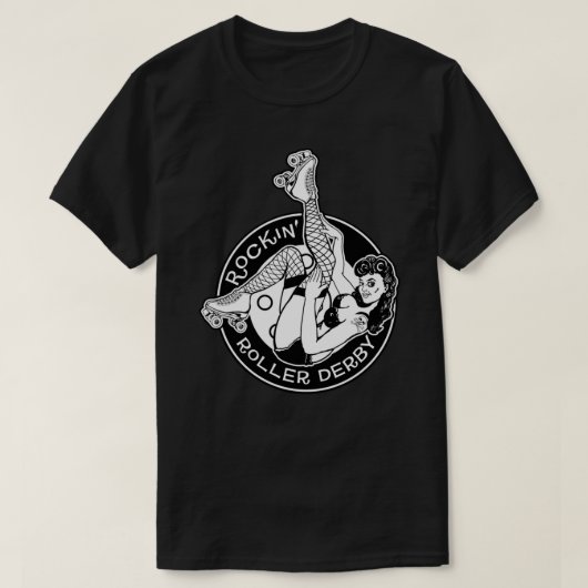 Rockin&x27; Roller Derby Essential T - Shirt (Design vorne)