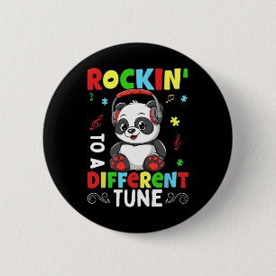 Rockin 'zu einem anderen Autismus  Button