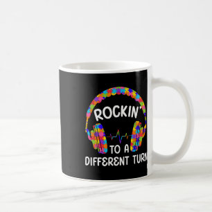 Rockin 'zu einem anderen Lied Autistischer Autismu Kaffeetasse