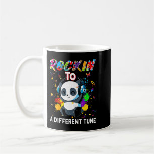 Rockin' zu einem anderen Tune-Design. Rätsel Kaffeetasse
