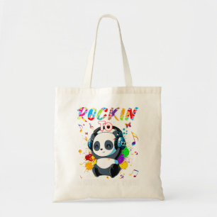 Rockin' zu einem anderen Tune-Design. Rätsel Tragetasche