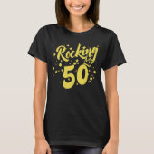 Rocking 50 Geburtstag T-Shirt (Vorderseite)