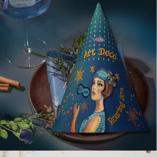 Rocking Art Deco Partyhütchen