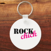 Rocking Chick Schlüsselanhänger (Vorderseite)