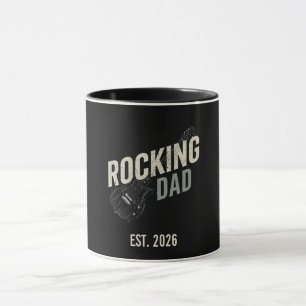 Rocking Dad Vintage-Gitarren-Kaffeetasse - individ Tasse