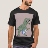 Rocking Dinosaurier T-Shirt (Vorderseite)