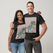 Rocking Dinosaurier T-Shirt (Unisex)