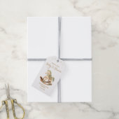 Rocking Horse Baby Dusche Vielen Dank Geschenkanhänger (Mit Garn)