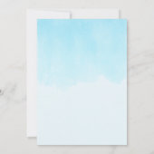 Rocking Horse Baby Shower Einladung (Rückseite)