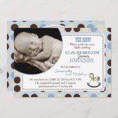 Rocking Horse Boy Announccard Ankündigung (Vorne/Hinten)