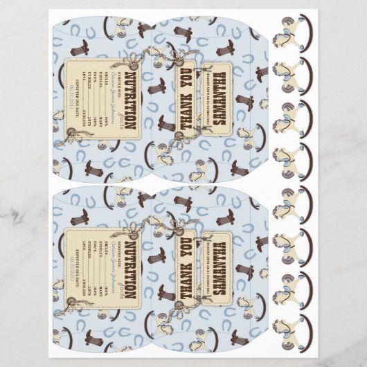 Rocking Horse Boy Mini Puff Box B2 Flyer (Vorne)