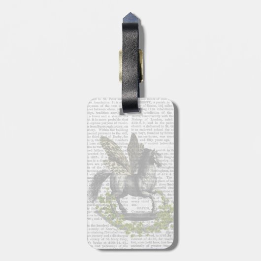 Rocking Horse Fly 2 Gepäckanhänger (Rückseite vertikal)