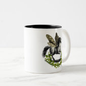 Rocking Horse Fly 2 Zweifarbige Tasse (VorderseiteRechts)