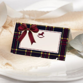 Rocking Horse Luxus Weihnachtswein Red Bow