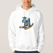 Rocking Horse Mens Hoodie (Vorderseite)