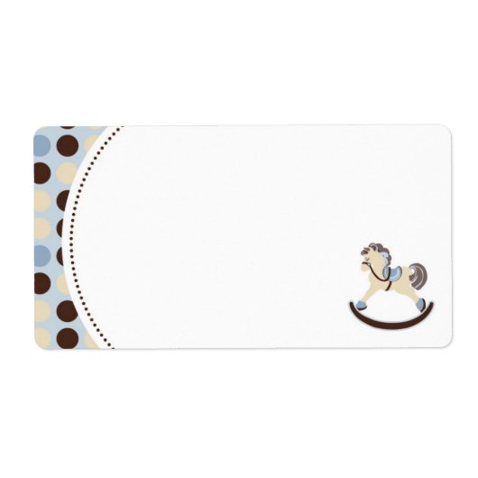 Rocking Horse Name Tag (Vorne)