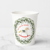 Rocking Horse Nutcracker Ballet Pappbecher (Vorderseite)