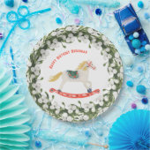 Rocking Horse Nutcracker Ballet Pappteller (Party)