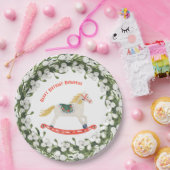 Rocking Horse Nutcracker Ballet Pappteller (Party)