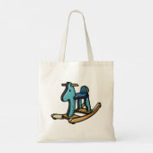 Rocking Horse Tote Bag Tragetasche (Rückseite)
