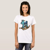 Rocking Horse Womens T - Shirt (Vorne ganz)
