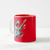 Rocking Megalodon Kid's Tasse (Vorderseite Links)