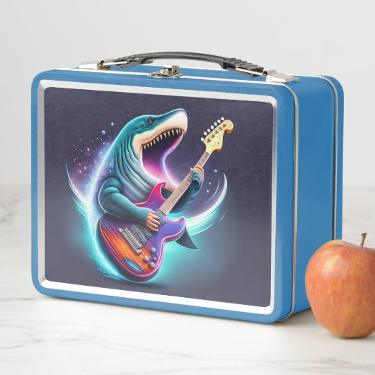 Rocking Megalodon Metal Lunchbox (Beispiel)