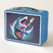 Rocking Megalodon Metal Lunchbox (Vorderseite)