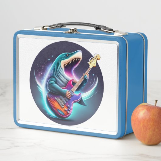 Rocking Megalodon Metal Lunchbox (Beispiel)