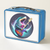 Rocking Megalodon Metal Lunchbox (Rückseite)