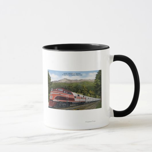 Rocking Mountain Rocket Train Tasse (Rechts)