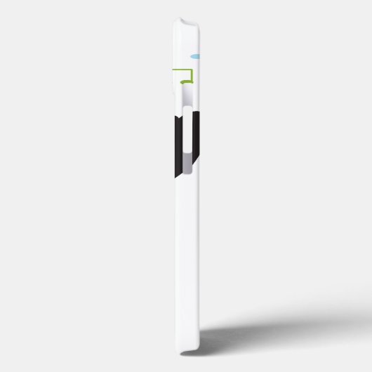 Rocking Panda Bear Case-Mate iPhone Hülle (Rückseite / Links)