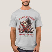 Rocking rund um die Weihnachtsbaum-Nordpol-Band T-Shirt (Vorderseite)