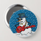 Rocking Snowman Button (Vorne & Hinten)