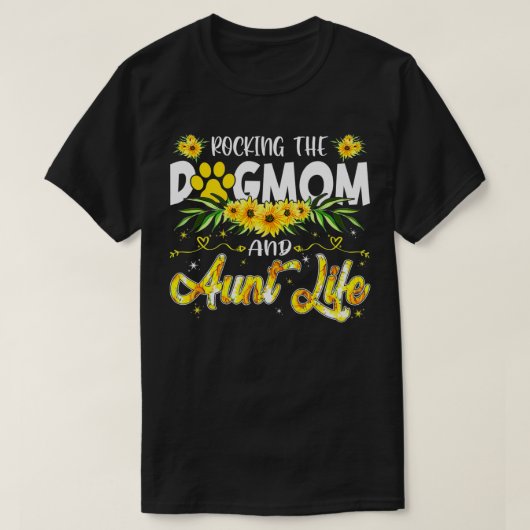 Rocking the And Tunt Life Niedlich Hunde Liebe Müt T-Shirt (Design vorne)