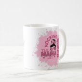 Rocking the Mama life Kaffeetasse (VorderseiteRechts)