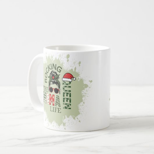 Rocking the Mama life Kaffeetasse (Vorderseite Links)